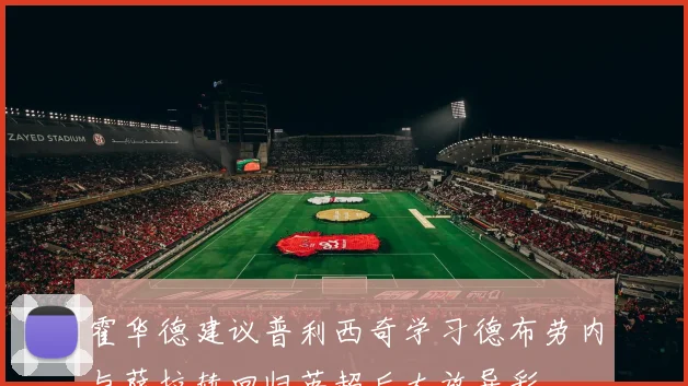 霍华德建议普利西奇学习德布劳内与萨拉赫回归英超后大放异彩