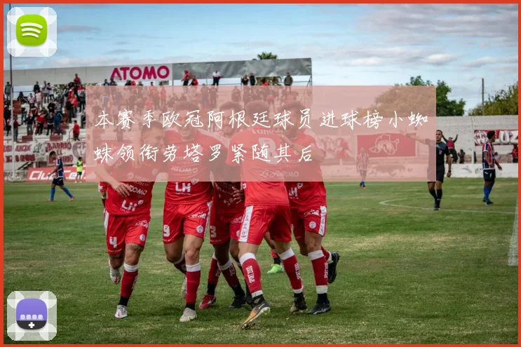 本赛季欧冠阿根廷球员进球榜小蜘蛛领衔劳塔罗紧随其后